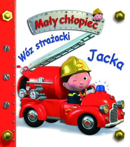 Obrazek Wóz strażacki Jacka Mały chłopiec