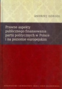 Bild von Prawne aspekty publicznego finansowania partii politycznych w Polsce i na poziomie europejskim