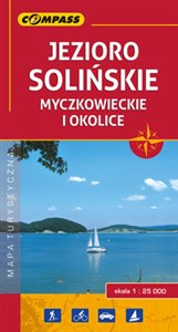 Obrazek Jezioro Solińskie Myczkowieckie i okolice mapa turystyczna 1:25 000