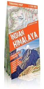 Bild von Himalaje Indyjskie (Indian Himalaya) laminowana mapa trekkingowa 1:350 000