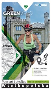 Obrazek Poznań i okolice - część południowa mapa tras rowerowych nie tylko GREEN VELO - wielkopolska  cz. południowa