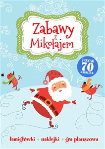 Bild von Zabawy z Mikołajem Łamigłówki, naklejki, gra planszowa