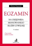 Książka : Egzamin na... - Mariusz Stepaniuk