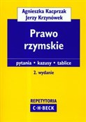 Prawo rzym... - Agnieszka Kacprzak, Jerzy Krzynówek -  Polnische Buchandlung 