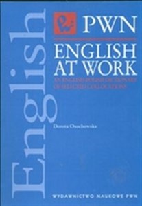 Obrazek English at Work An English-Polish Dictionary of selected collocations