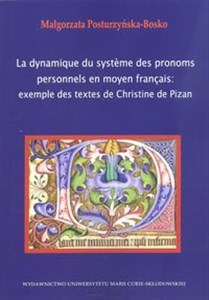 Bild von La dynamique du systeme des pronoms personnels en moyen francais example des textes de Christine de Pizan