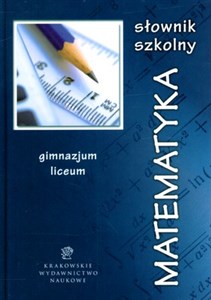 Bild von Słownik szkolny Matematyka Gimnazjum, liceum