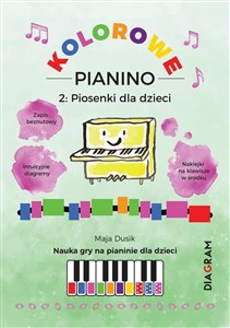 Obrazek Kolorowe Pianino 2. Piosenki dla dzieci