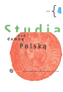 Bild von Studia nad dawną Polską Tom 4