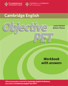 Bild von Objective PET Workbook with answers