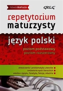 Obrazek Repetytorium maturzysty Język polski Poziom podstawowy Poziom rozszerzony
