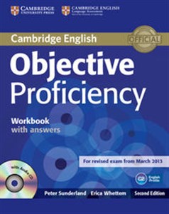 Bild von Objective Proficiency Workbook with answers with CD