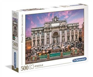 Bild von Puzzle High Quality Collection Trevi Fountain 500
