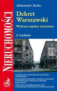Obrazek Dekret Warszawski Wybrane aspekty systemowe.
