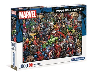 Obrazek Puzzle Impossible Puzzle Marvel 1000