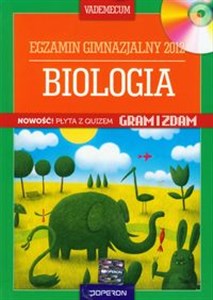 Obrazek Biologia Vademecum egzamin gimnazjalny 2012 z płytą CD