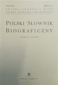 Obrazek Polski Słownik Biograficzny z.215 T.52/4