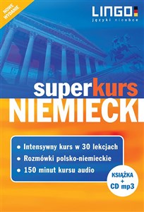 Obrazek Niemiecki Superkurs Kurs + Rozmówki + Audiobook