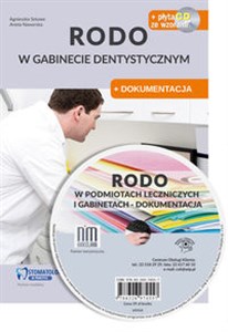 Obrazek RODO w gabinecie dentystycznym z wzorami na płycie CD