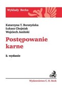 Postępowan... - Katarzyna T. Boratyńska, Łukasz Chojniak, Wojciech Jasiński -  fremdsprachige bücher polnisch 