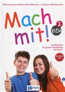 Obrazek Mach mit! neu 2 Podręcznik do języka niemieckiego dla klasy V + 2CD Szkoła podstawowa