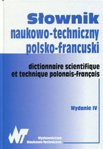 Obrazek Słownik naukowo-techniczny polsko-francuski