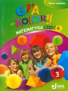 Obrazek Gra w kolory 3 Matematyka Podręcznik z ćwiczeniami Część 4 Szkoła podstawowa