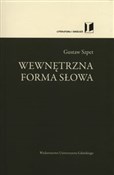 Polska książka : Wewnętrzna... - Gustaw Szpet