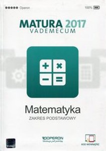 Bild von Matematyka Matura 2017 Vademecum Zakres podstawowy Szkoła ponadgimnazjalna