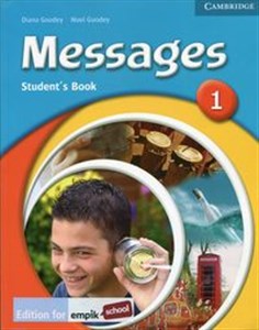 Obrazek Messages 1 Student's Book Edition for empik school