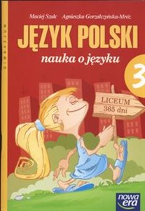 Obrazek Nauka o języku 3 Język polski Podręcznik Gimnazjum