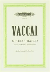 Bild von Metodo pratico di canto italiano Voice and Piano - Medium Voice