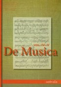 De musica ... -  Książka z wysyłką do Niemiec 