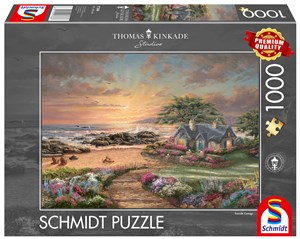 Bild von Puzzle 1000 Thomas Kinkade, Dom nad morzem