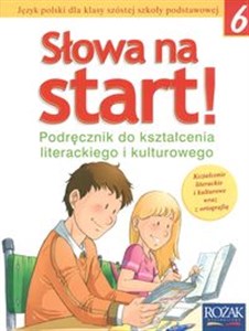 Bild von Słowa na start 6 Podręcznik do kształcenia literackiego i kulturowego Szkoła podstawowa