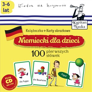 Bild von Niemiecki dla dzieci 100 pierwszych słówek Książeczka + Karty obrazkowe