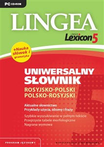 Obrazek Lingea Lexicon 5 Uniwersalny słownik rosyjsko-polski polsko-rosyjski