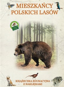 Bild von Mieszkańcy polskich lasów Książeczka edukacyjna z naklejkami