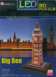 Bild von Puzzle 3D Led Zegar Big Ben