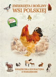Bild von Zwierzęta i rośliny wsi polskiej Książeczka edukacyjna z naklejkami
