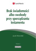 Polska książka : Brak świad... - Jacek Wierciński