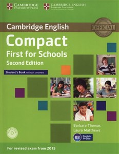 Bild von Compact First for Schools Student's Book + CD