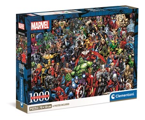 Bild von Puzzle 1000 Niesamowity Marvel
