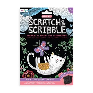Obrazek Zdrapywanki Mini Scratch & Scribble Kotki