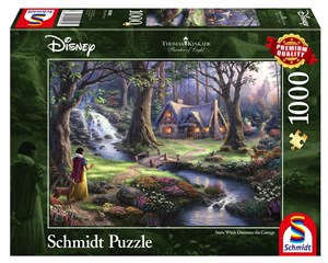 Bild von Puzzle 1000 PQ Królewna Śnieżka Disney T.Kinkade 107252