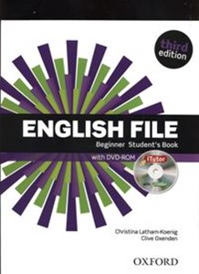 Bild von English File Beginner Student's Book + DVD +iTutor