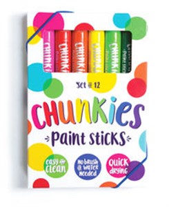 Bild von Farba w Kredce Chunkies Paint Sticks 12 kolorów