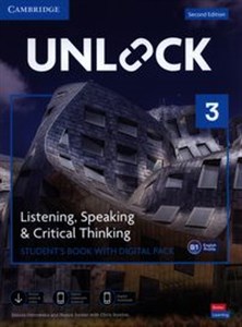 Obrazek Unlock 3 Listening, Speaking and Critical Thinking Student's Book with Digital Pack