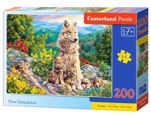 Obrazek Puzzle 200 Premium New Generation