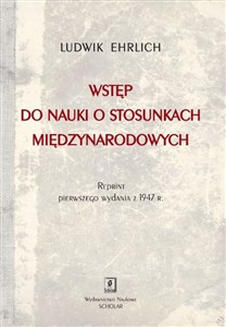 Bild von Wstęp do nauki o stosunkach międzynarodowych Reprint wydania Księgarni  Stefana Kamińskiego w Krakowie z 1947 roku
